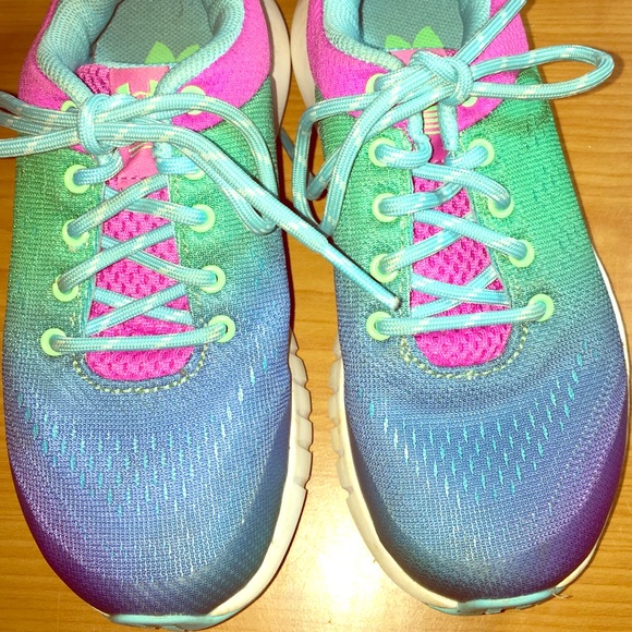 under armour rainbow sneakers